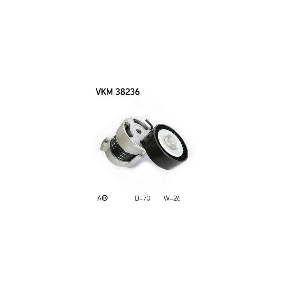 Intinzator curea, curea distributie SKF VKM 38236