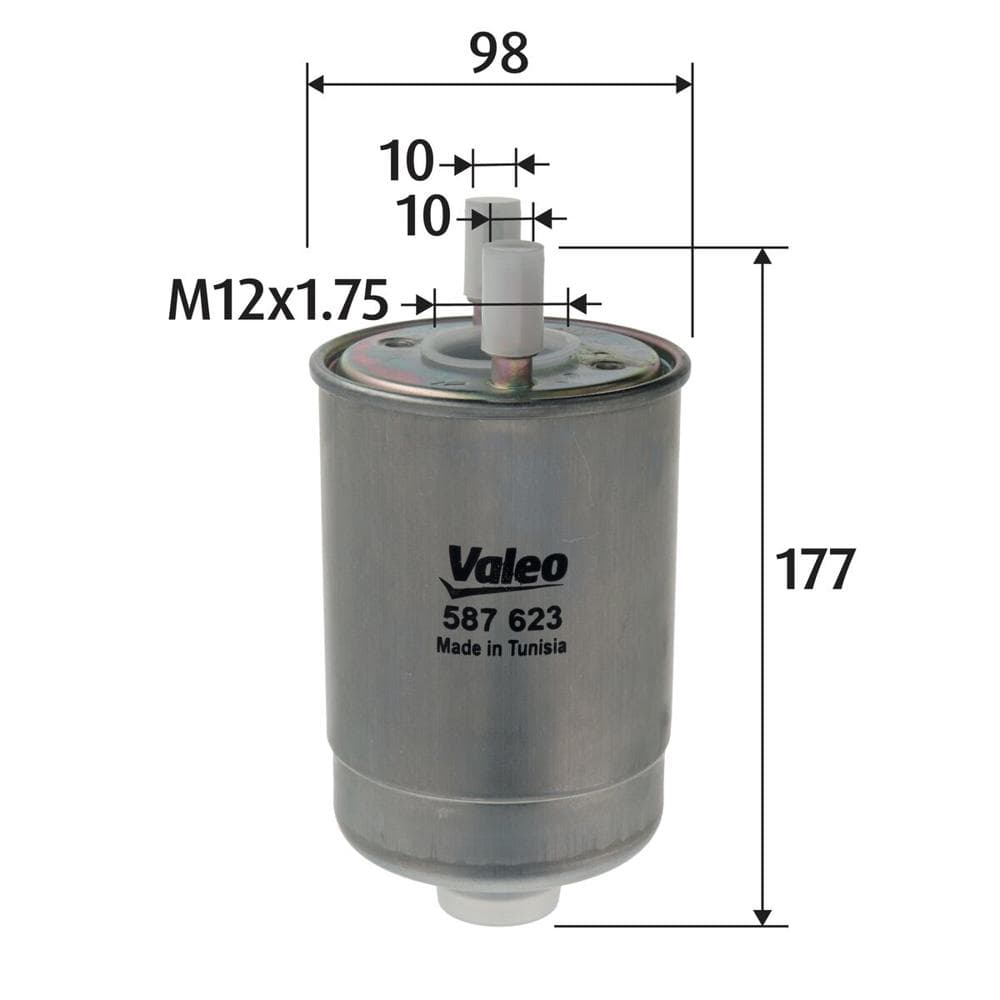 Filtru combustibil VALEO 587623
