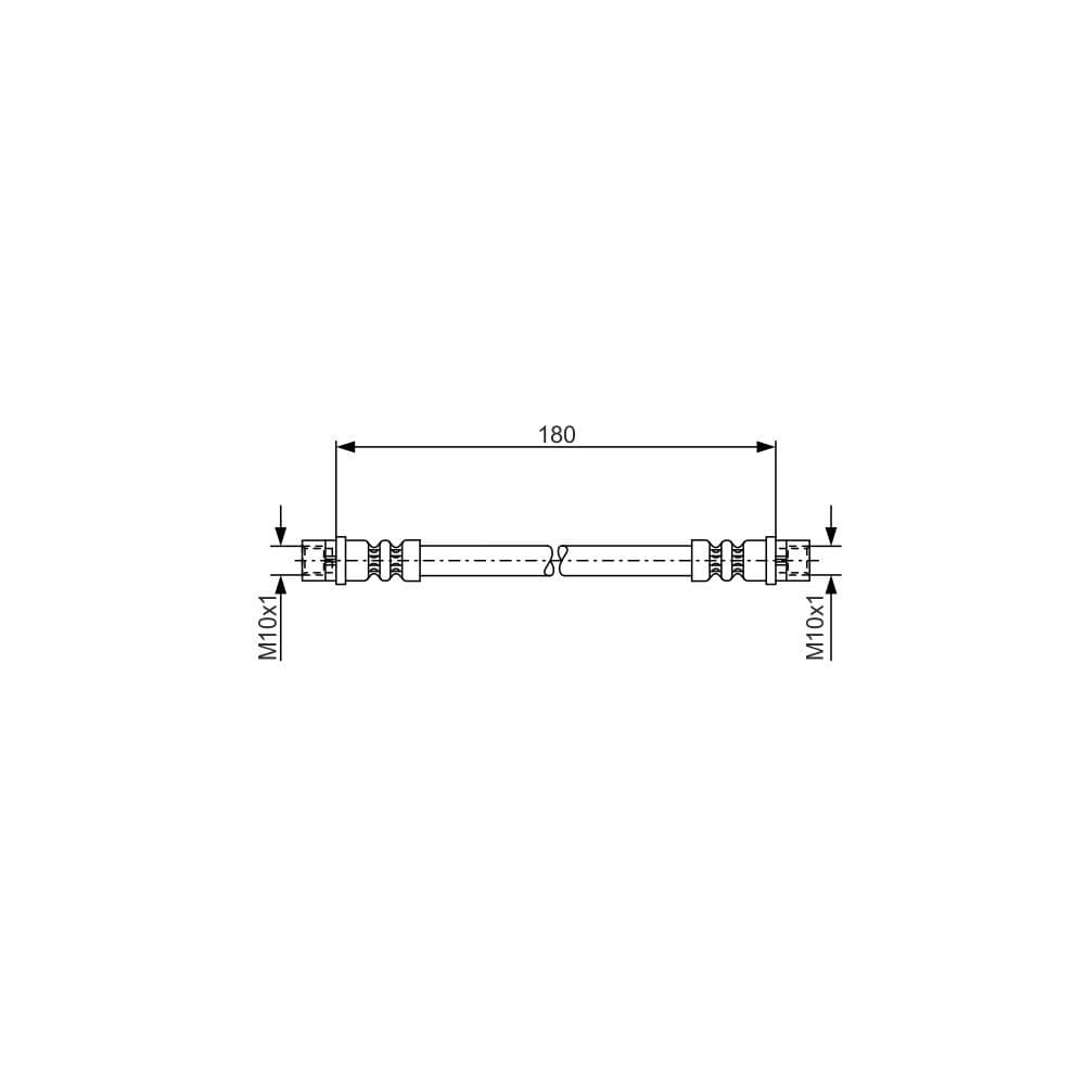 Furtun frana BOSCH 1 987 476 018