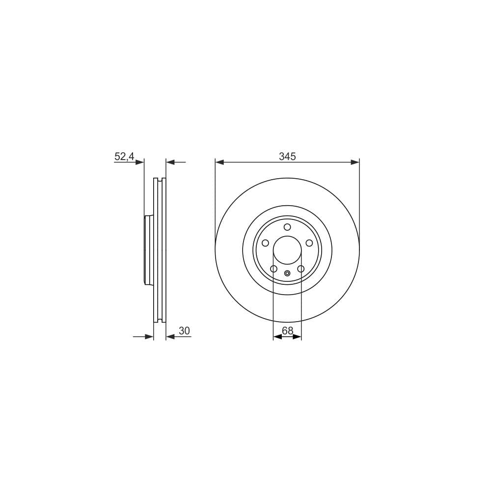 Disc frana BOSCH 0 986 479 747