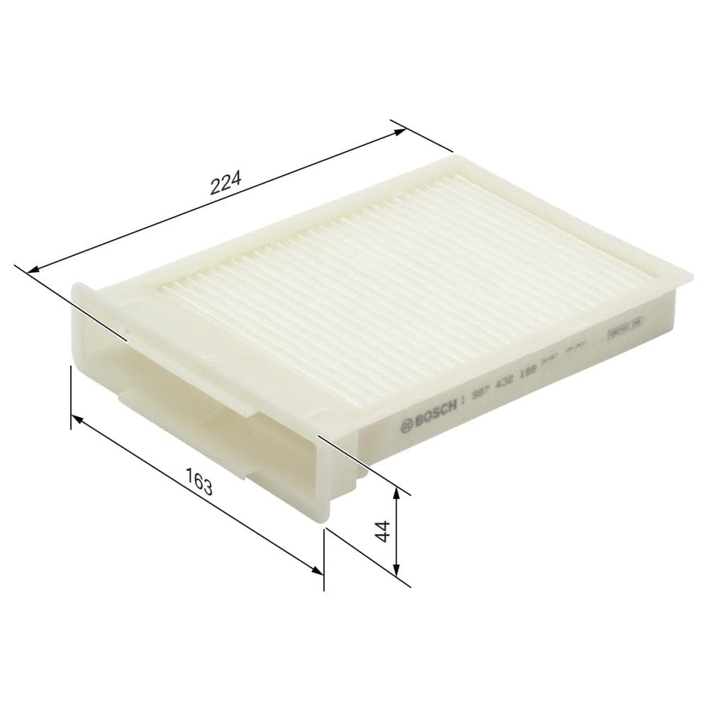 Filtru habitaclu BOSCH 1 987 432 189