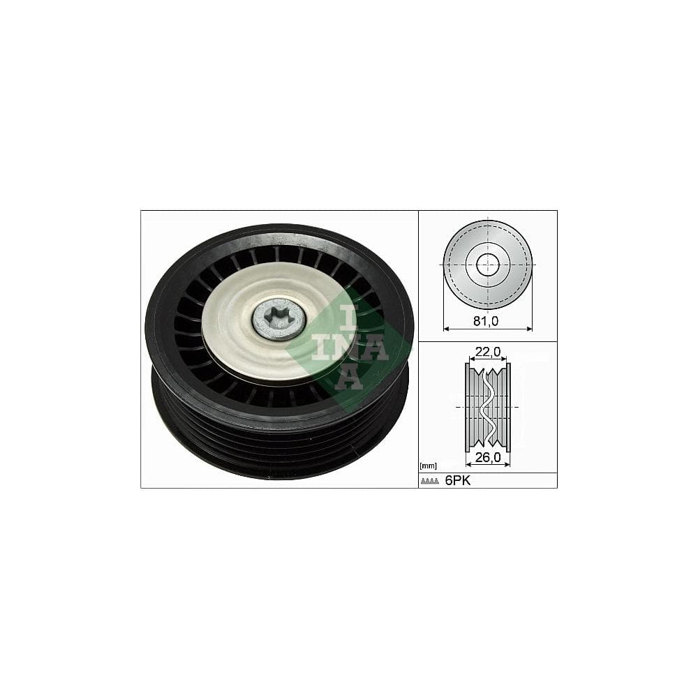 Rola ghidare/conducere, curea transmisie Schaeffler INA 532 0678 10