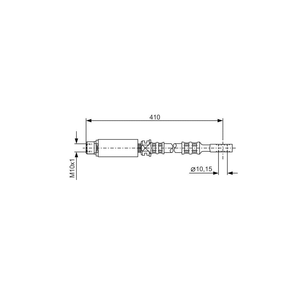 Furtun frana BOSCH 1 987 476 805
