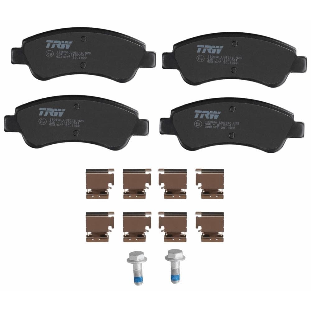 Set placute frana disc TRW GDB1677