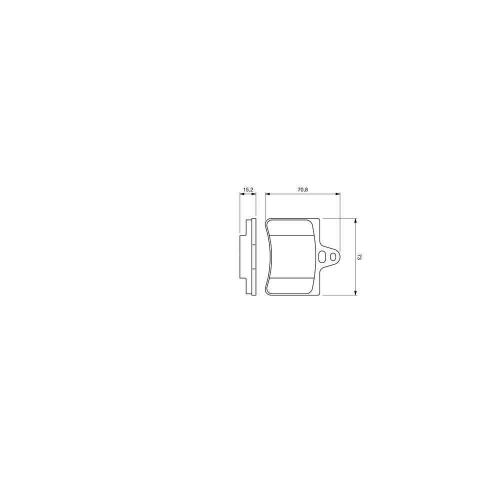 Set placute frana disc BOSCH 0 986 424 580