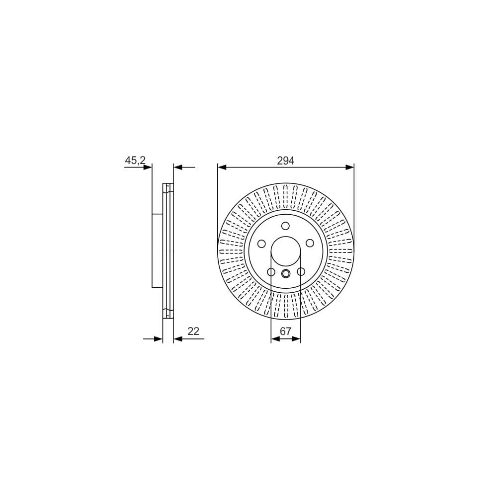 Disc frana BOSCH 0 986 479 C91