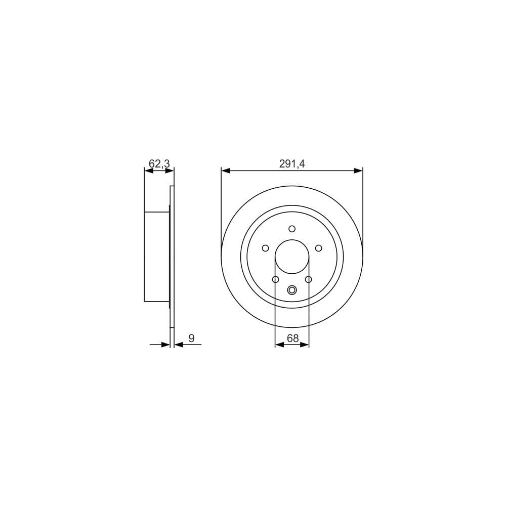 Disc frana BOSCH 0 986 479 R14
