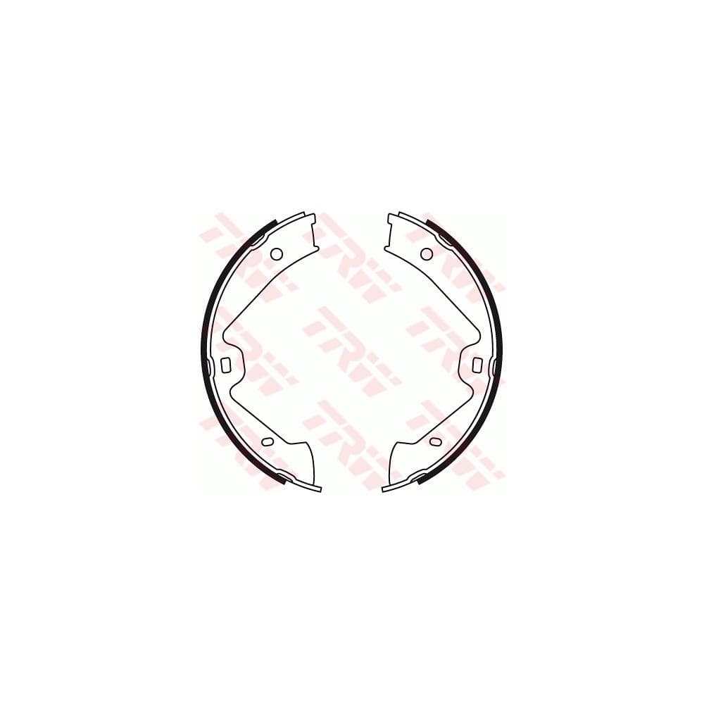 Set saboti frana, frana de mana TRW GS8776
