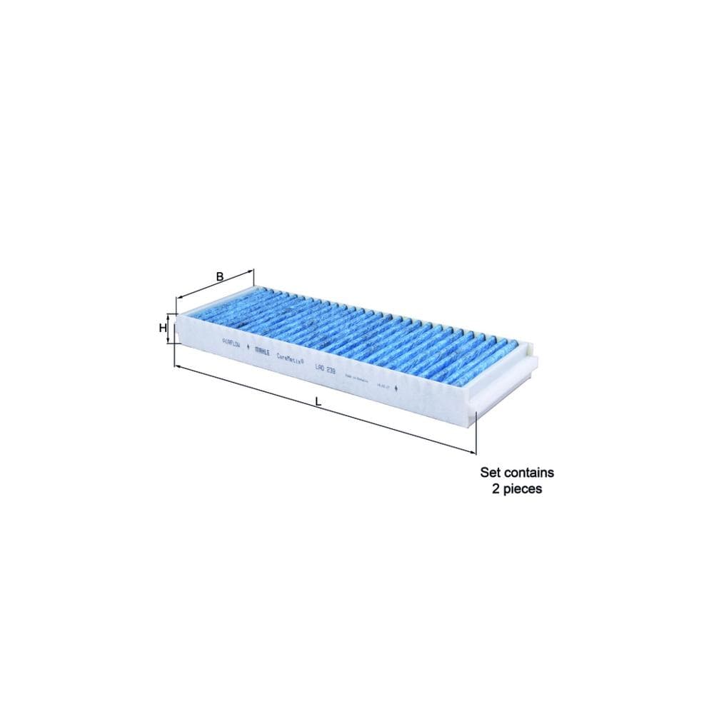 Filtru habitaclu MAHLE LAO 239/S