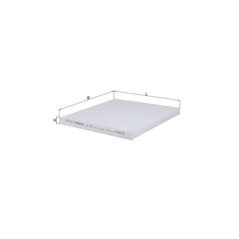 Filtru habitaclu MAHLE LA 876