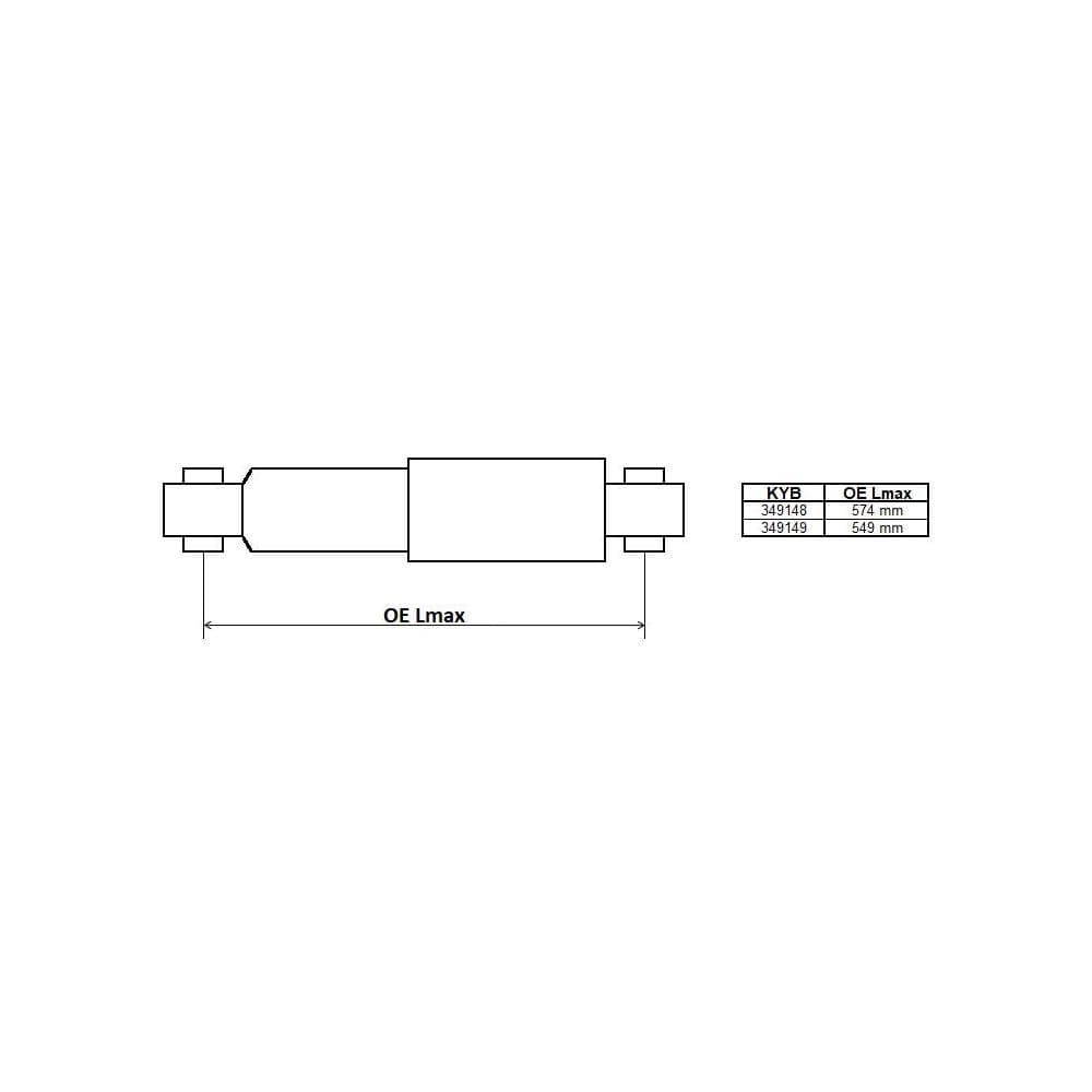 Amortizor KYB 349148