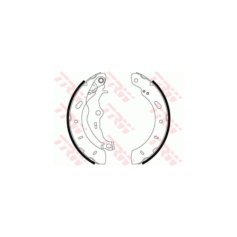Set saboti frana TRW GS8806