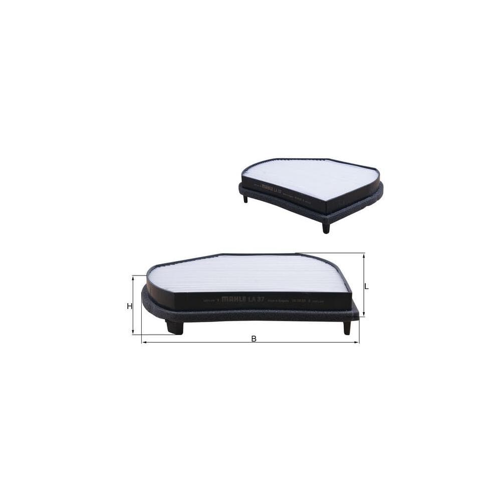 Filtru habitaclu MAHLE LA 37