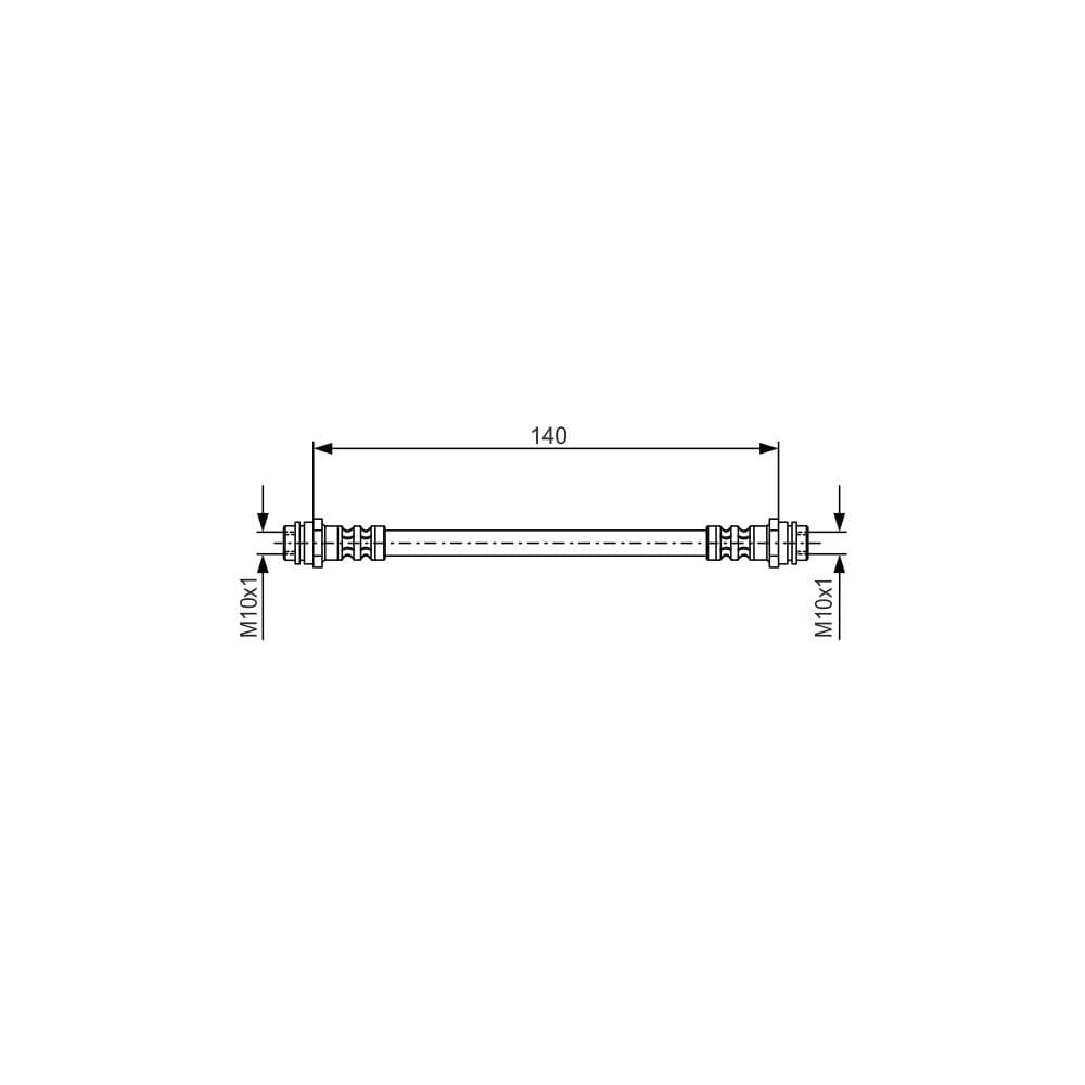 Furtun frana BOSCH 1 987 476 952