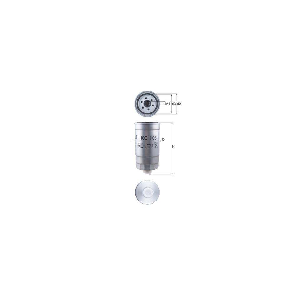 Filtru combustibil MAHLE KC 103