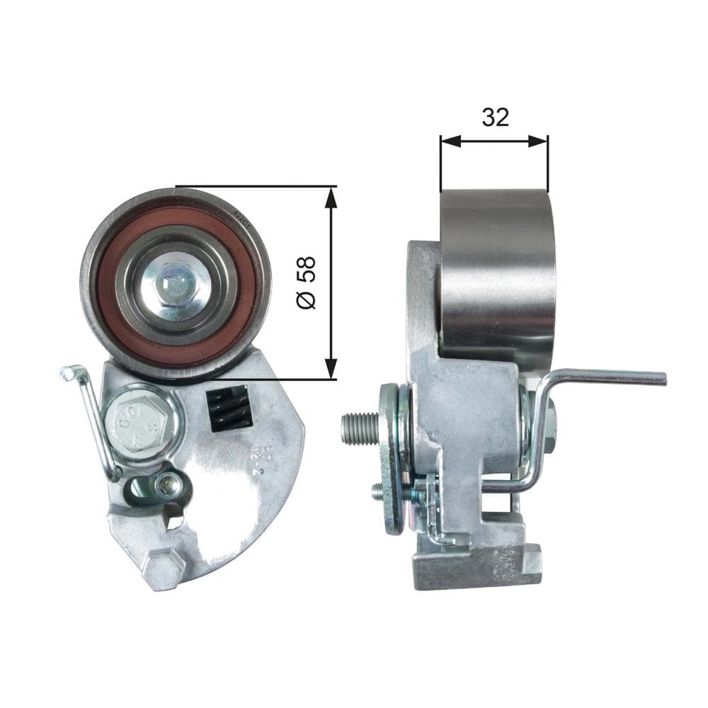 rola intinzator,curea distributie GATES T43133