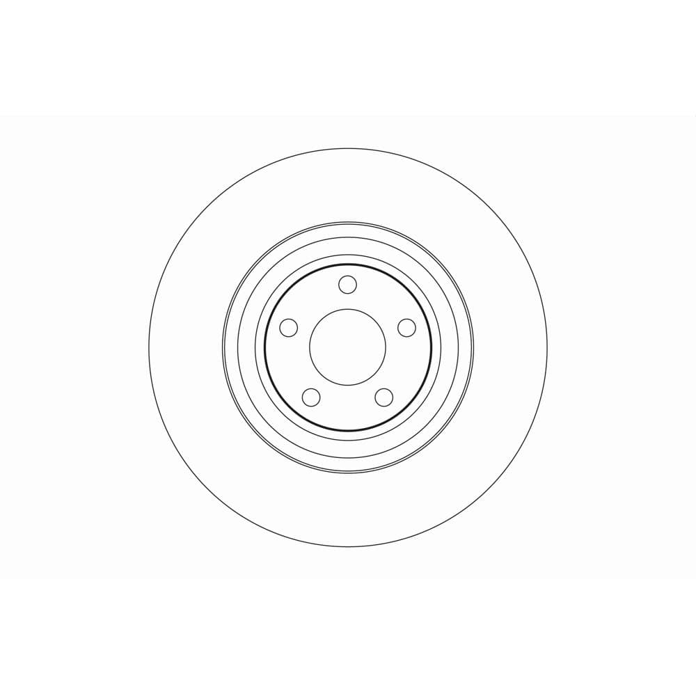 Disc frana TRW DF4268S
