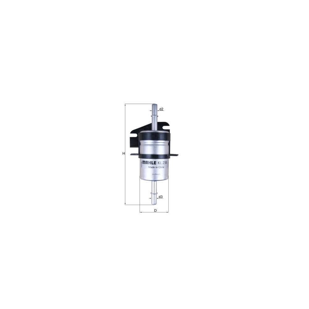 Filtru combustibil MAHLE KL 238