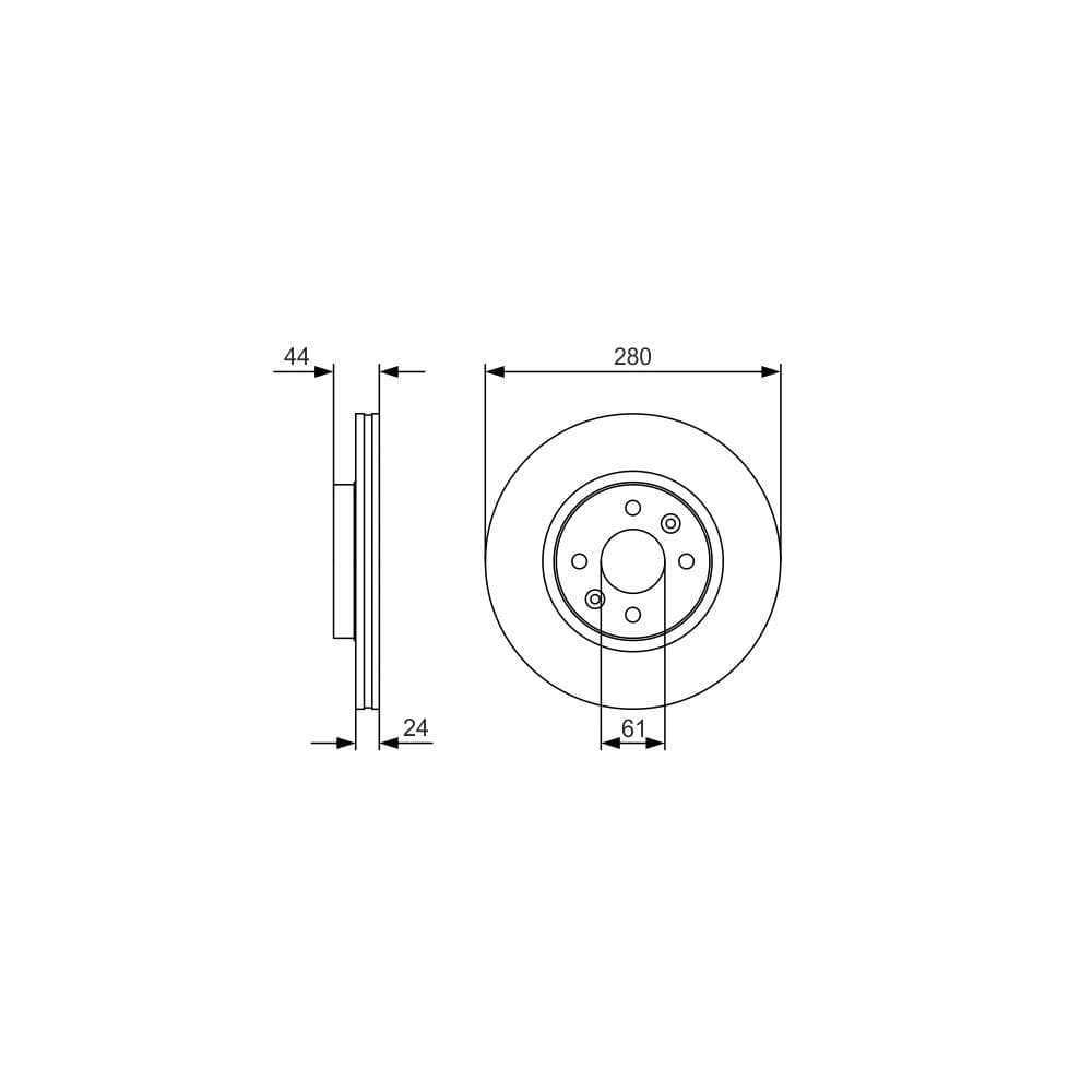 Disc frana BOSCH 0 986 479 R67