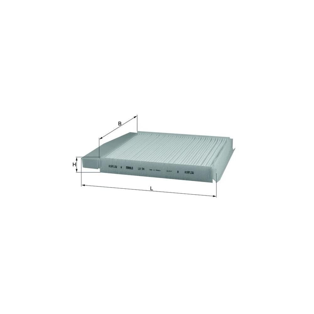 Filtru habitaclu MAHLE LA 54