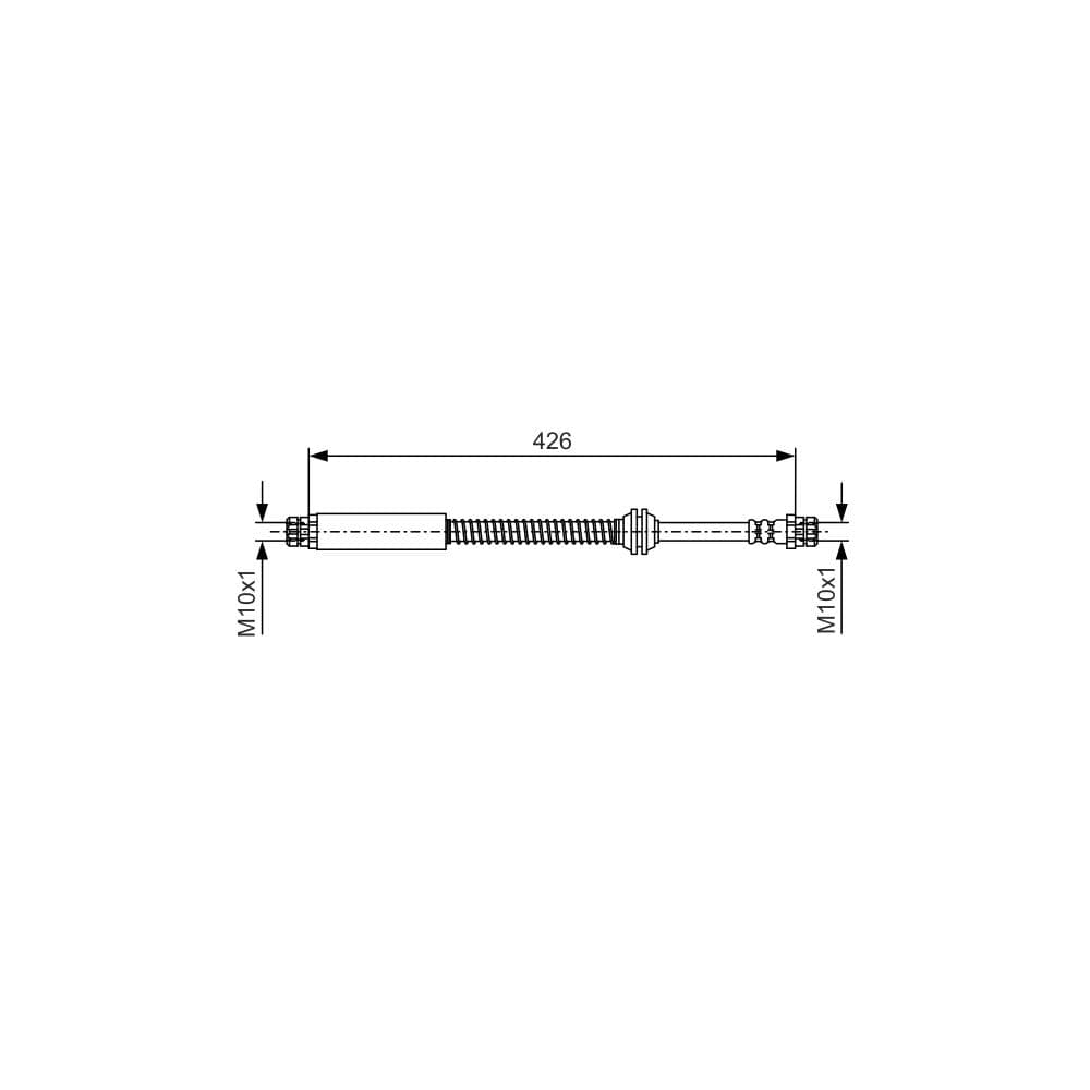 Furtun frana BOSCH 1 987 481 984