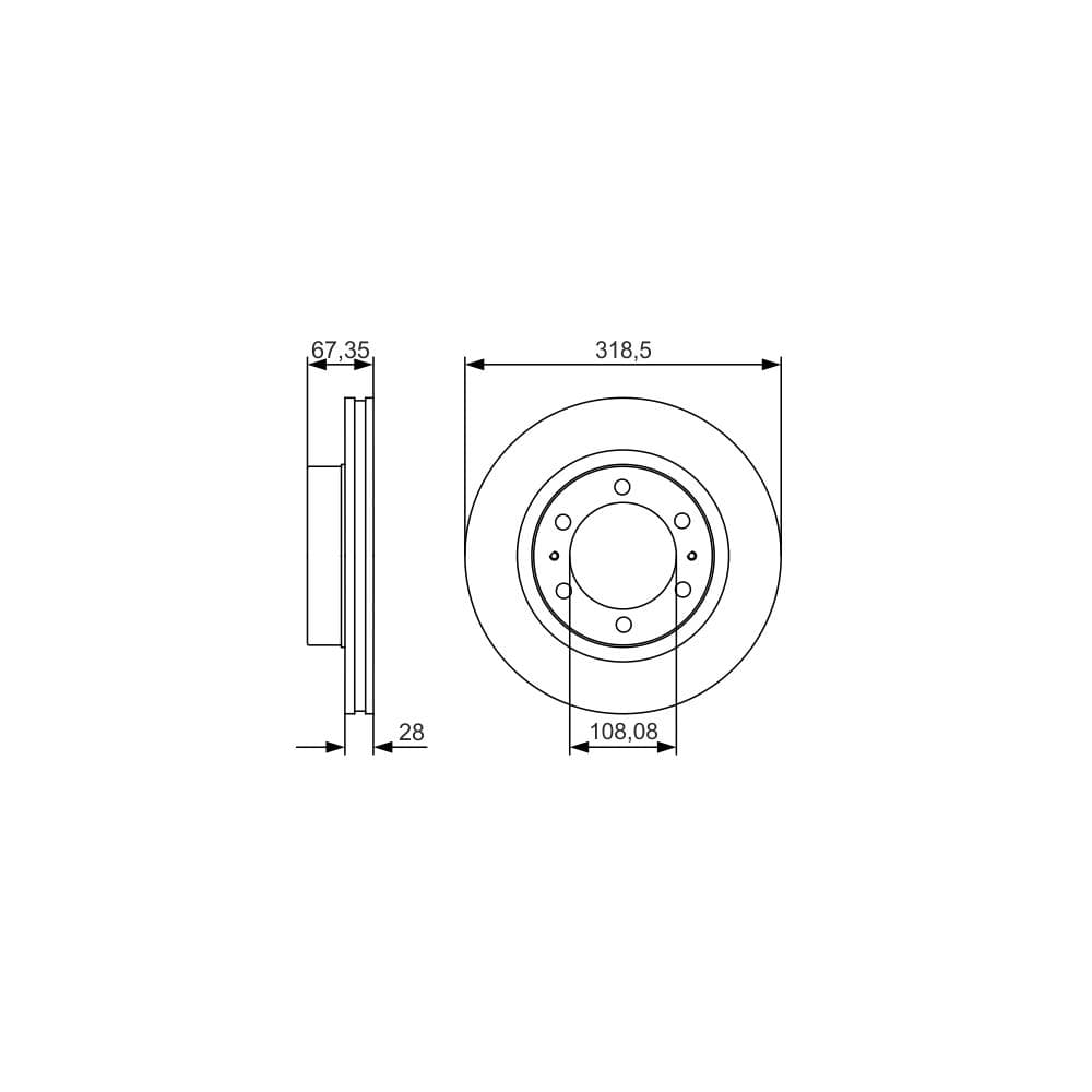 Disc frana BOSCH 0 986 479 R46