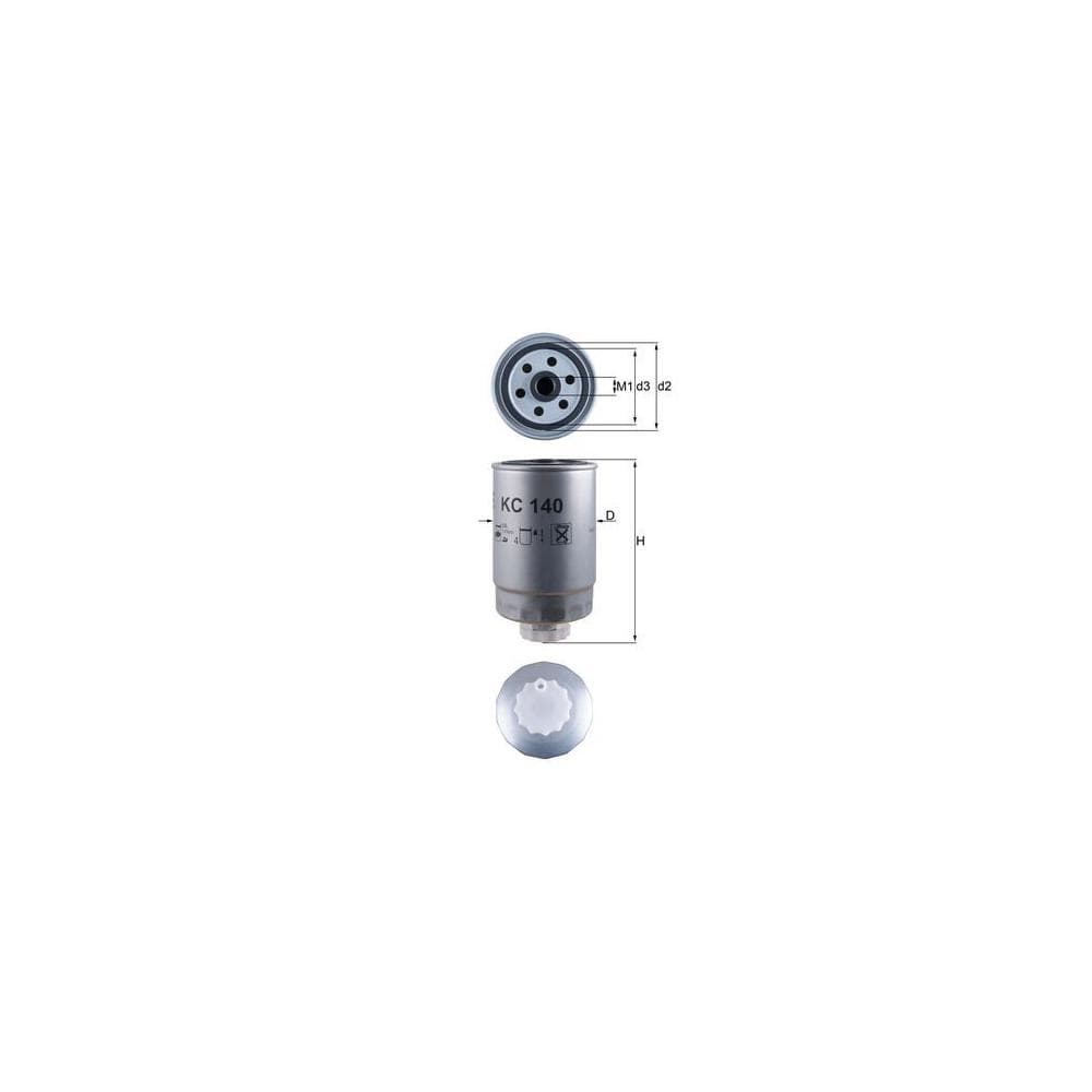 Filtru combustibil MAHLE KC 140