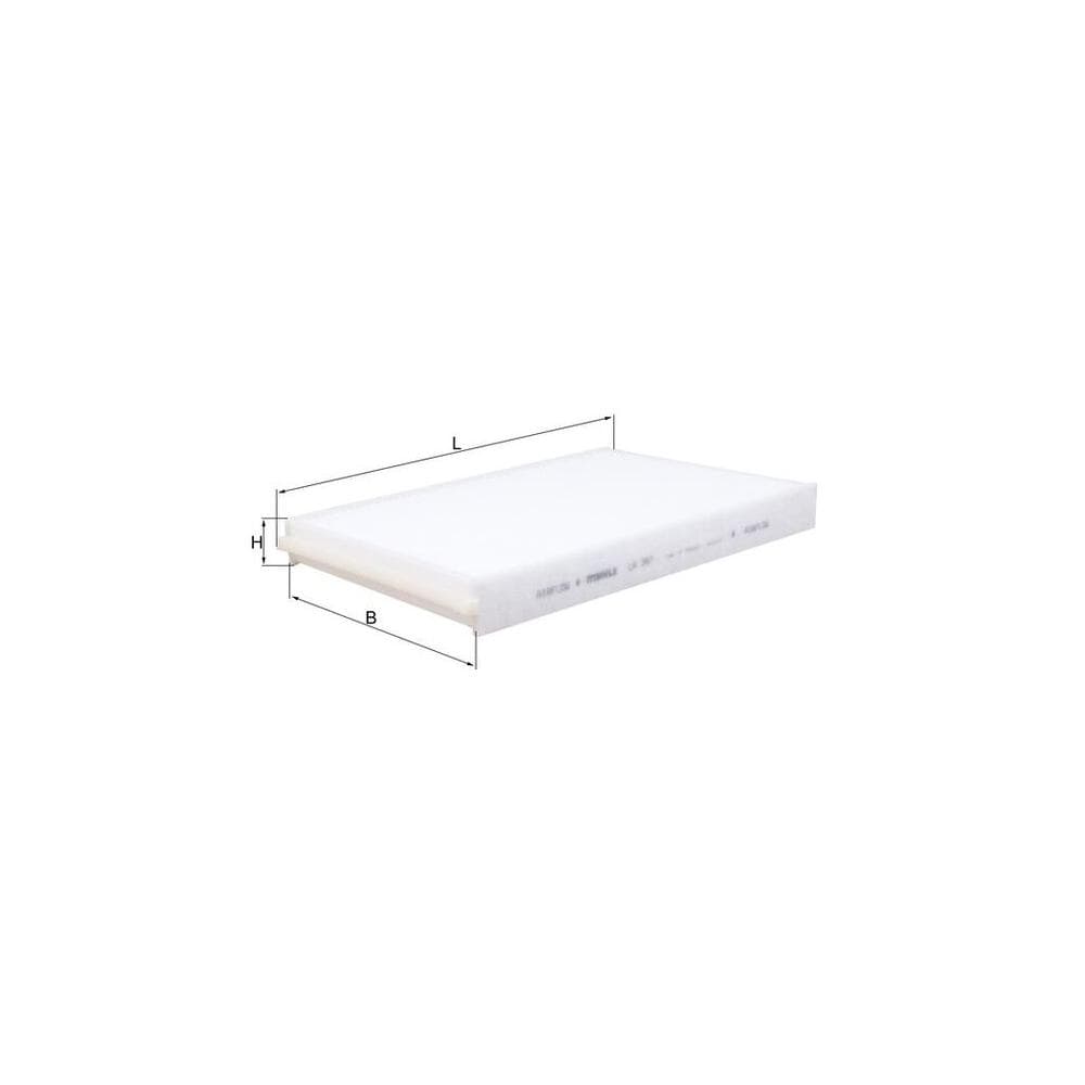 Filtru habitaclu MAHLE LA 387