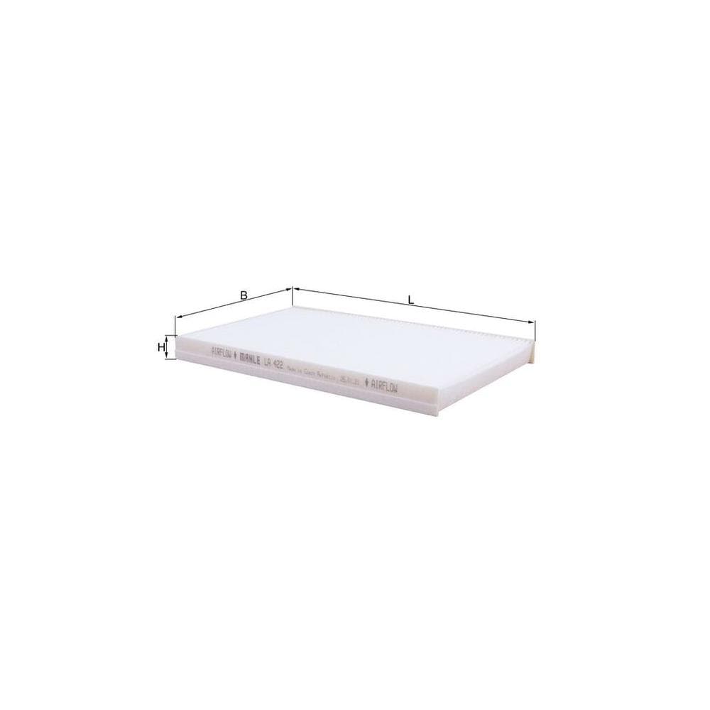 Filtru habitaclu MAHLE LA 422