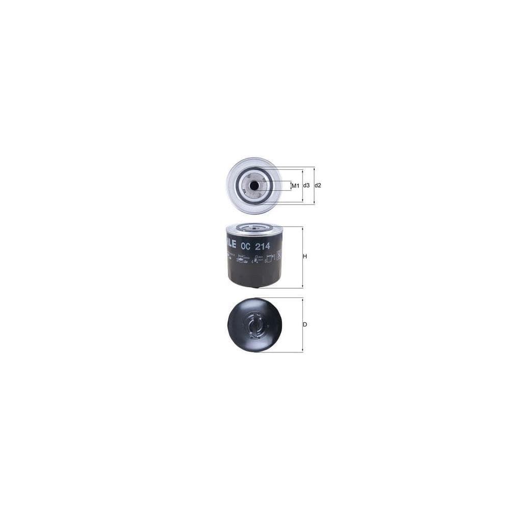 Filtru ulei MAHLE OC 214