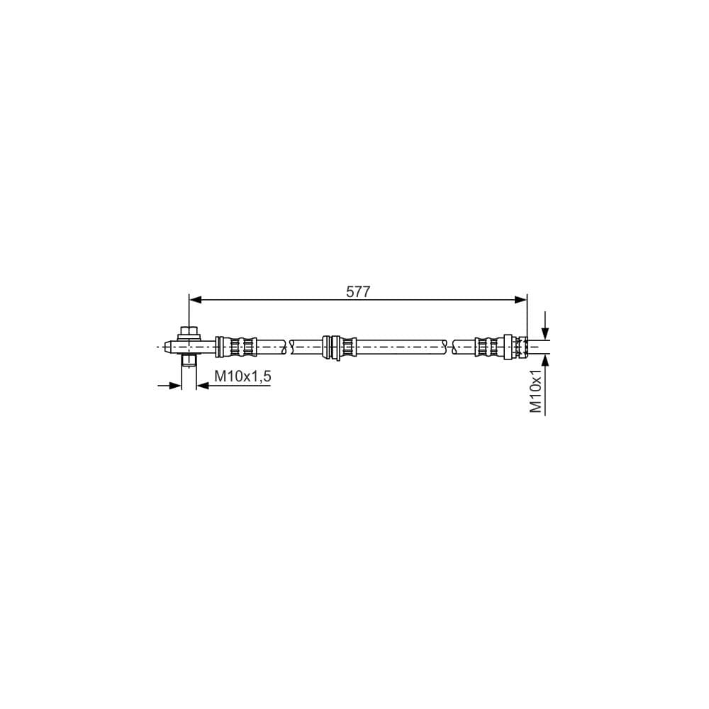 Furtun frana BOSCH 1 987 476 282