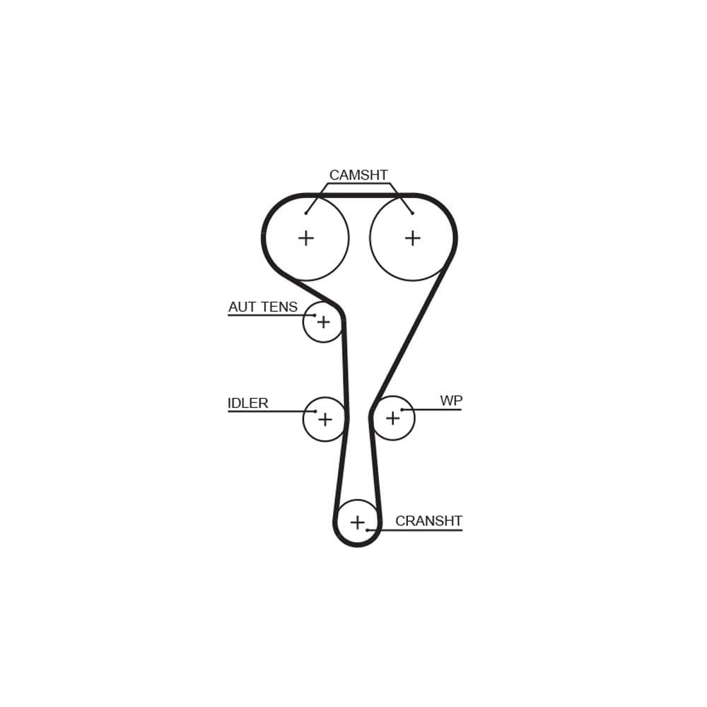 Curea de distributie GATES 5550XS