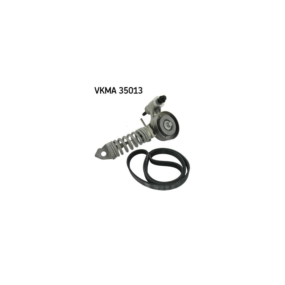 Set curea transmisie cu caneluri SKF VKMA 35013