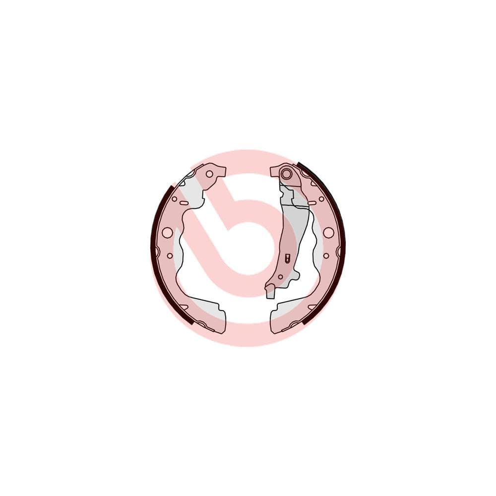 Set saboti frana BREMBO S 68 546