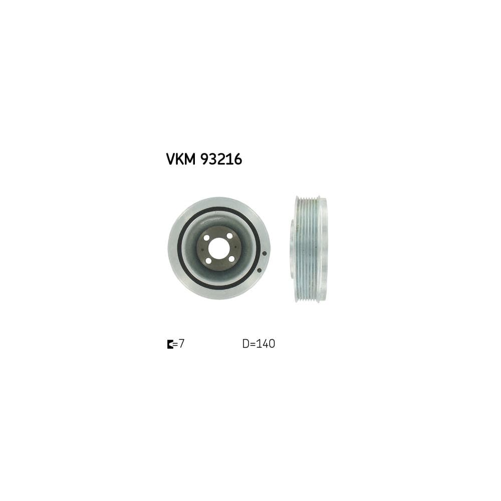 Fulie curea, arbore cotit SKF VKM 93216