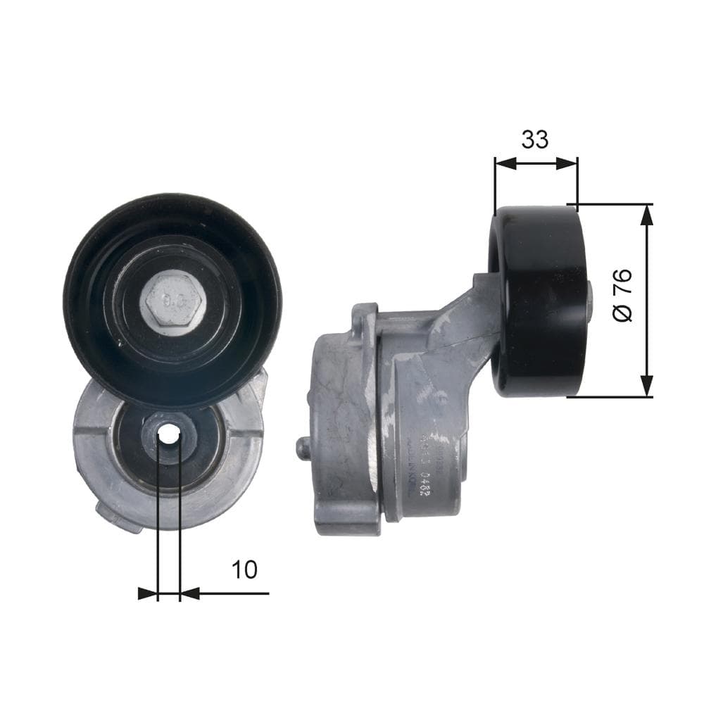 Intinzator curea, curea distributie GATES T39134