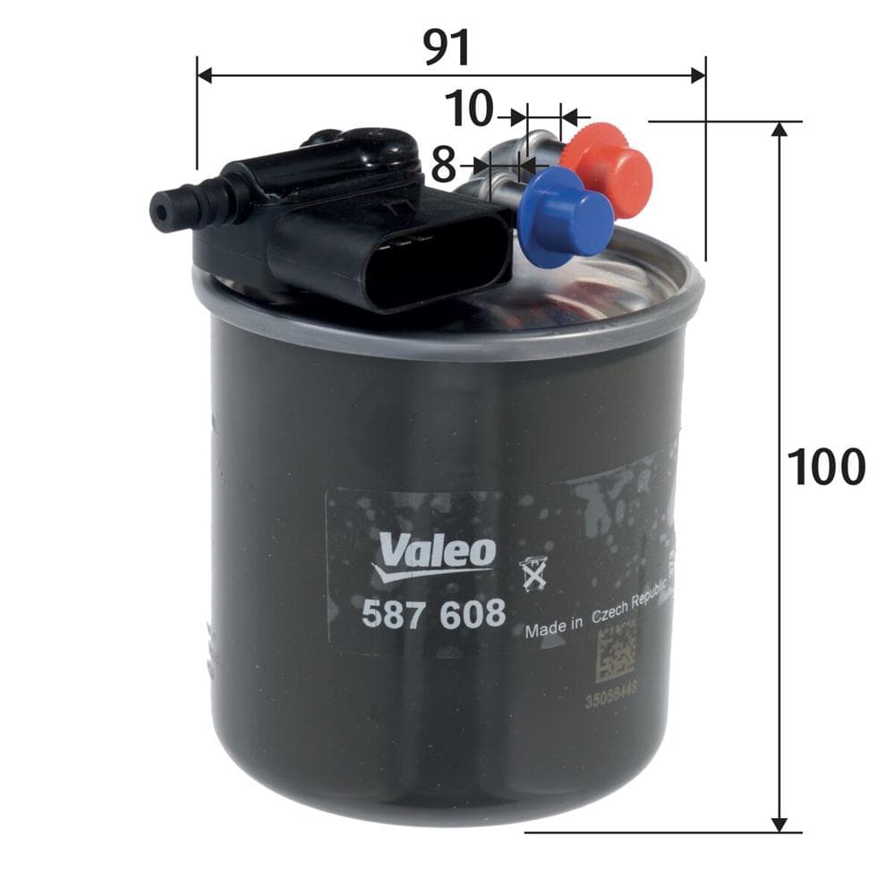 Filtru combustibil VALEO 587608