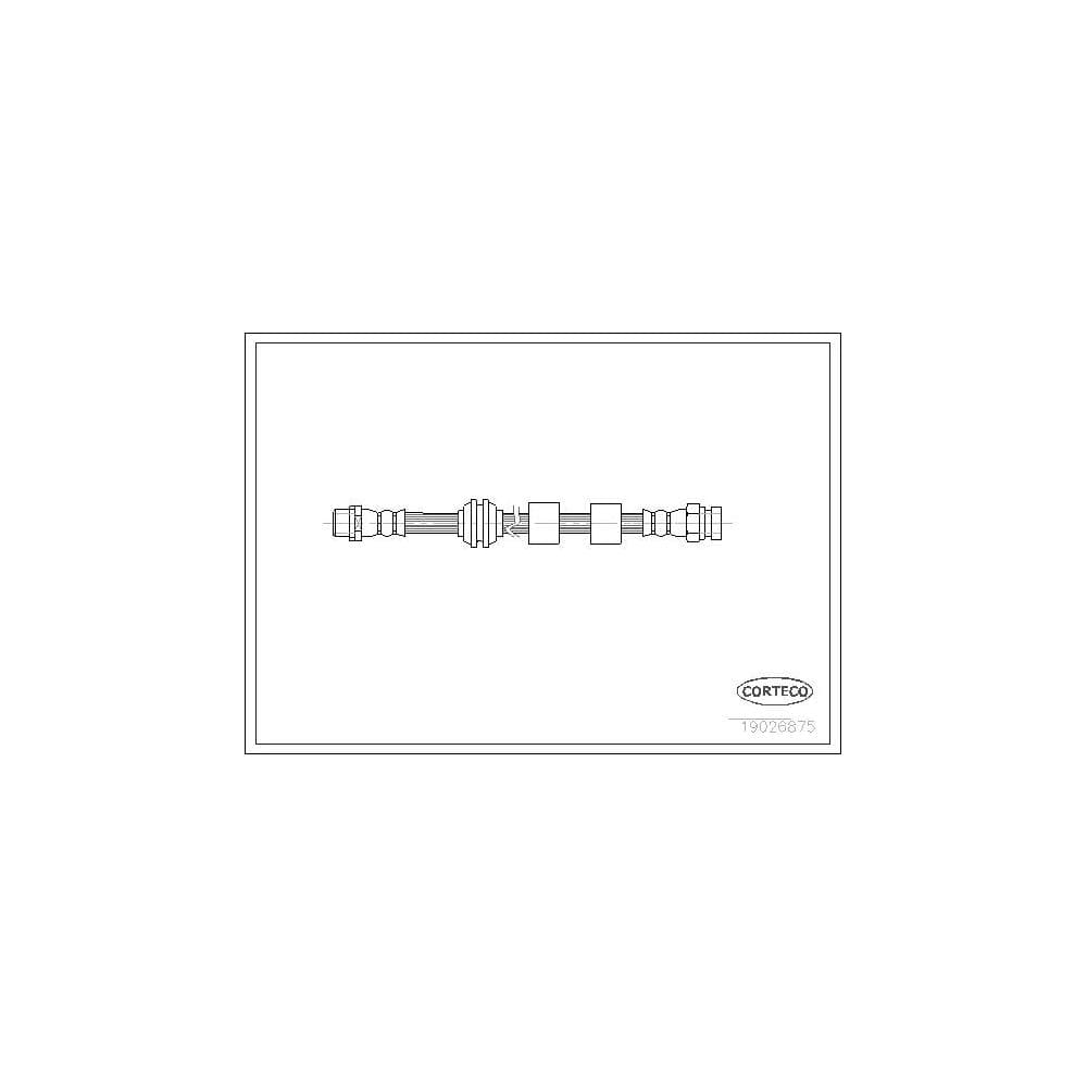 Furtun frana CORTECO 19026875