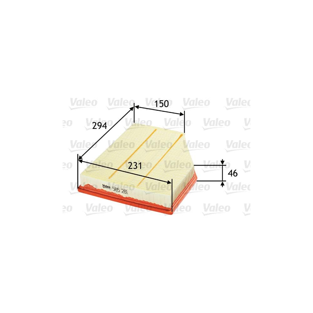 Filtru aer VALEO 585281