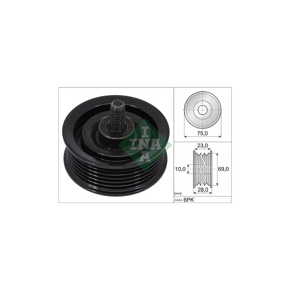Rola ghidare/conducere, curea transmisie Schaeffler INA 532 0744 10