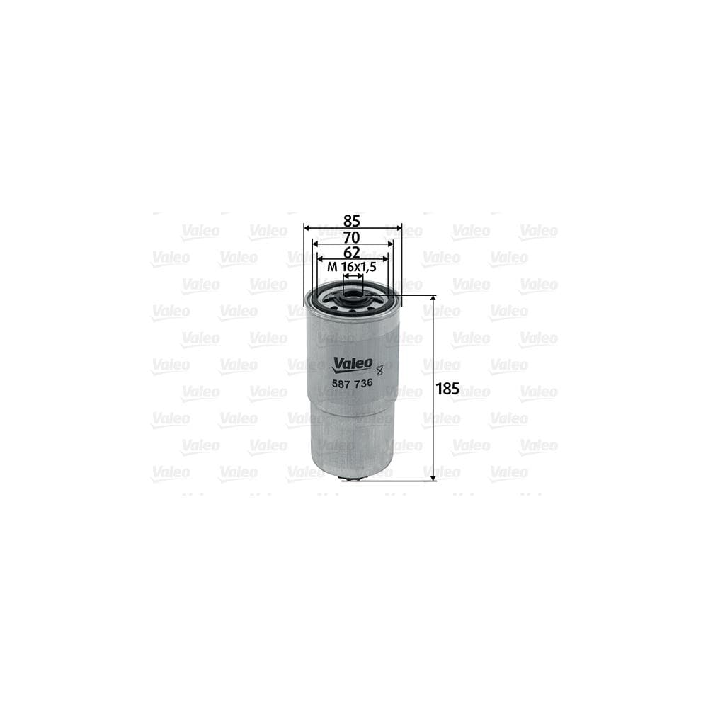 Filtru combustibil VALEO 587736