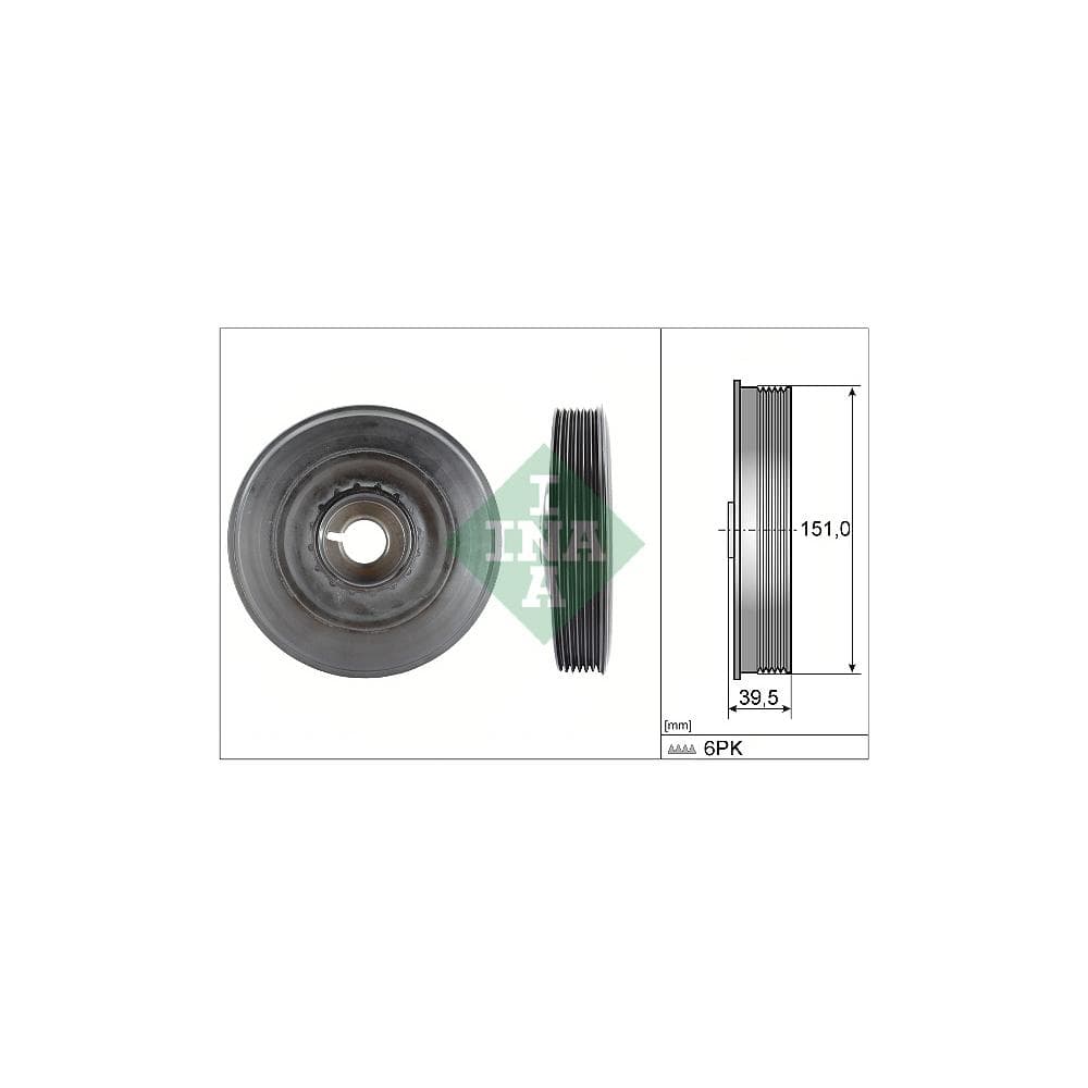Fulie curea, arbore cotit Schaeffler INA 544 0090 10