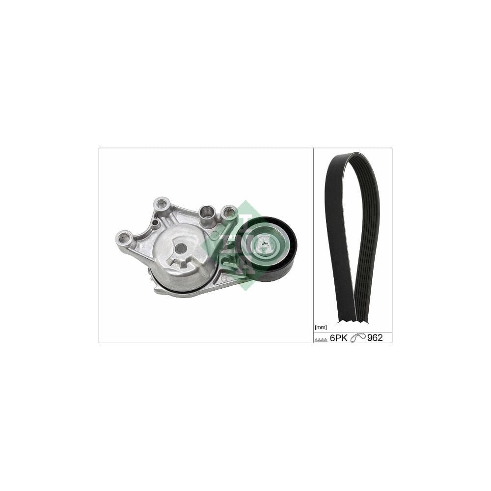 Set curea transmisie cu caneluri Schaeffler INA 529 0335 10