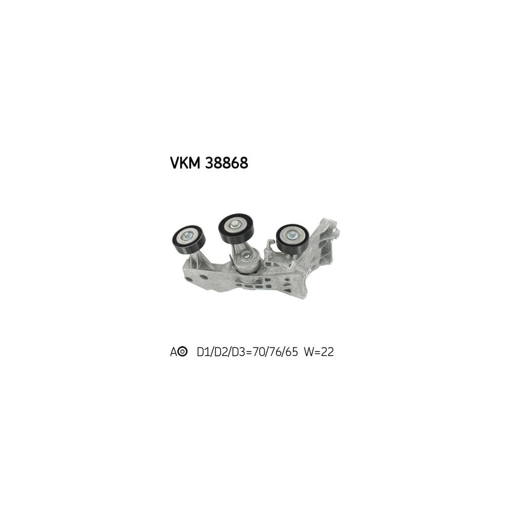 Intinzator curea, curea distributie SKF VKM 38868