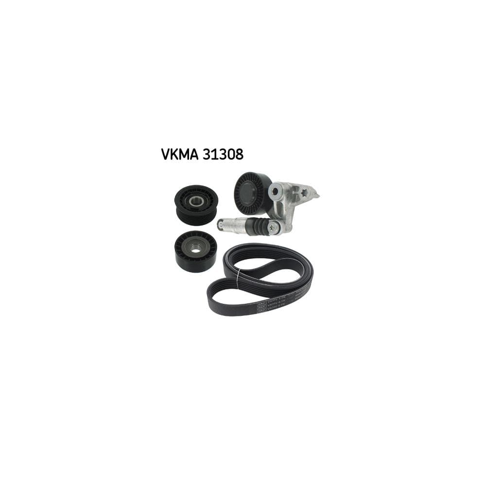 Set curea transmisie cu caneluri SKF VKMA 31308