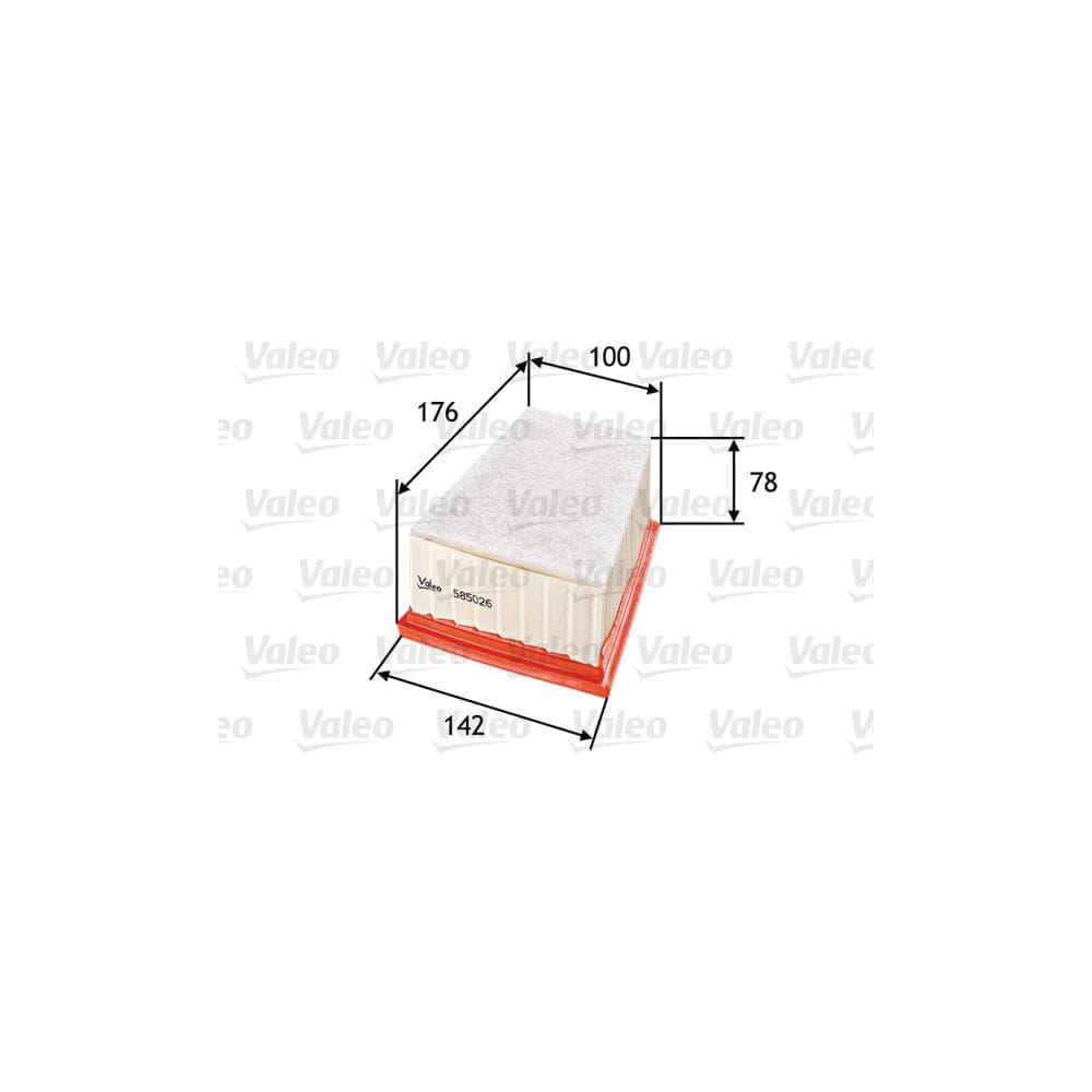 Filtru aer VALEO 585026