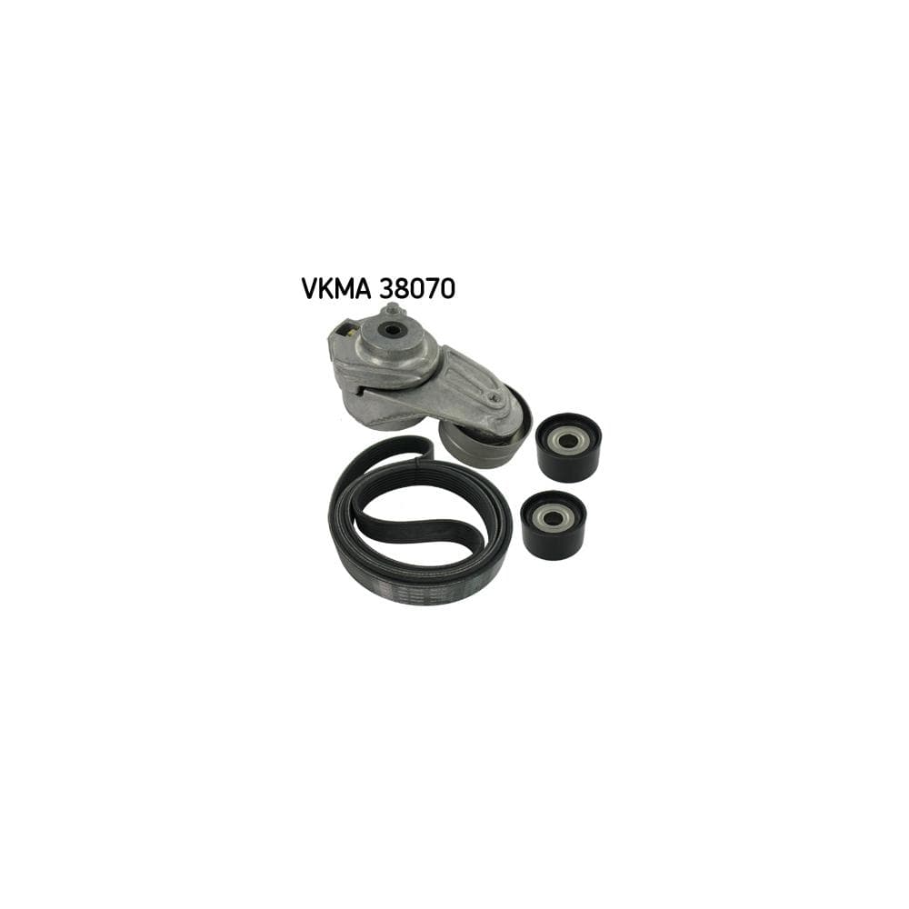 Set curea transmisie cu caneluri SKF VKMA 38070