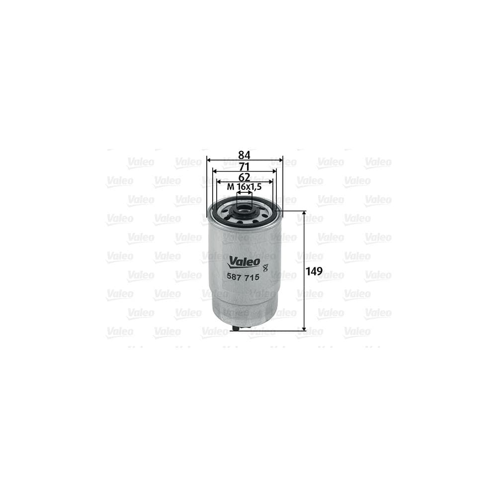 Filtru combustibil VALEO 587715