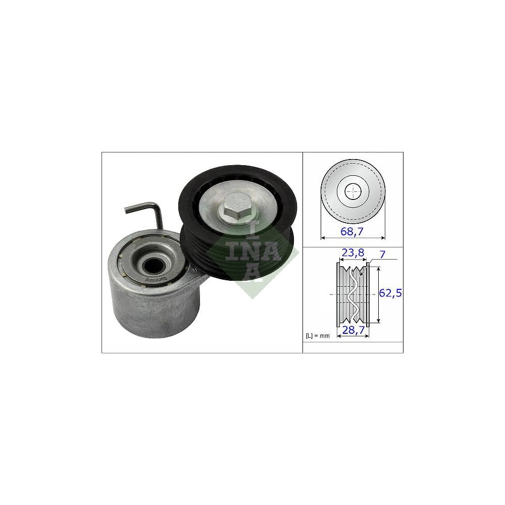 Intinzator curea, curea distributie Schaeffler INA 534 0487 10