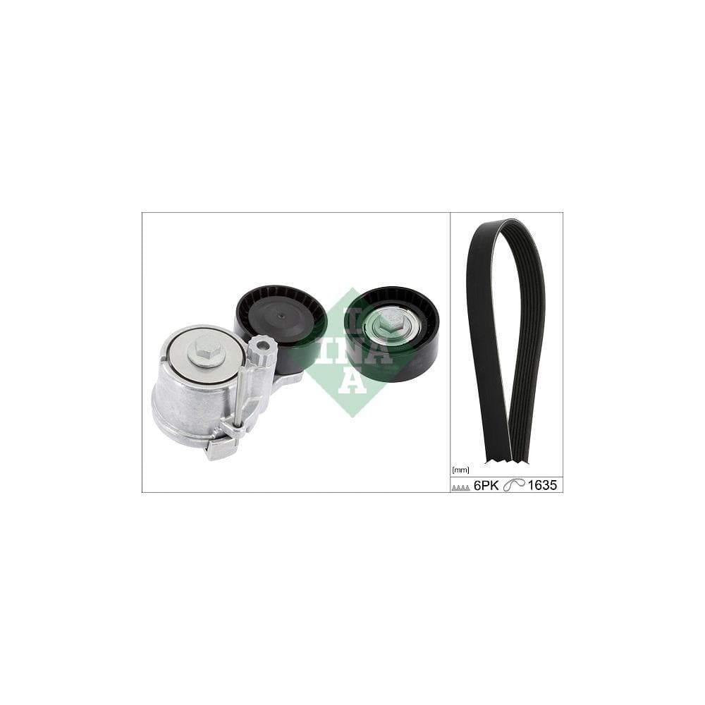 Set curea transmisie cu caneluri Schaeffler INA 529 0311 10